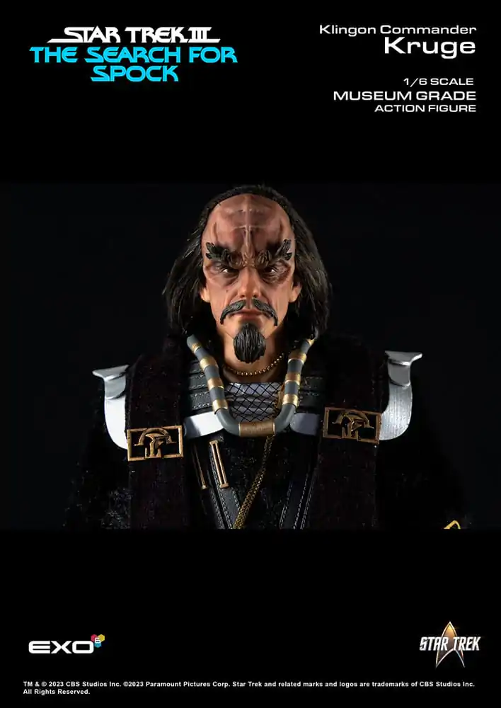 Star Trek: The Original Series Action Figure 1/6 Commander Kruge 32 cm akcijska figura fotografija izdelka