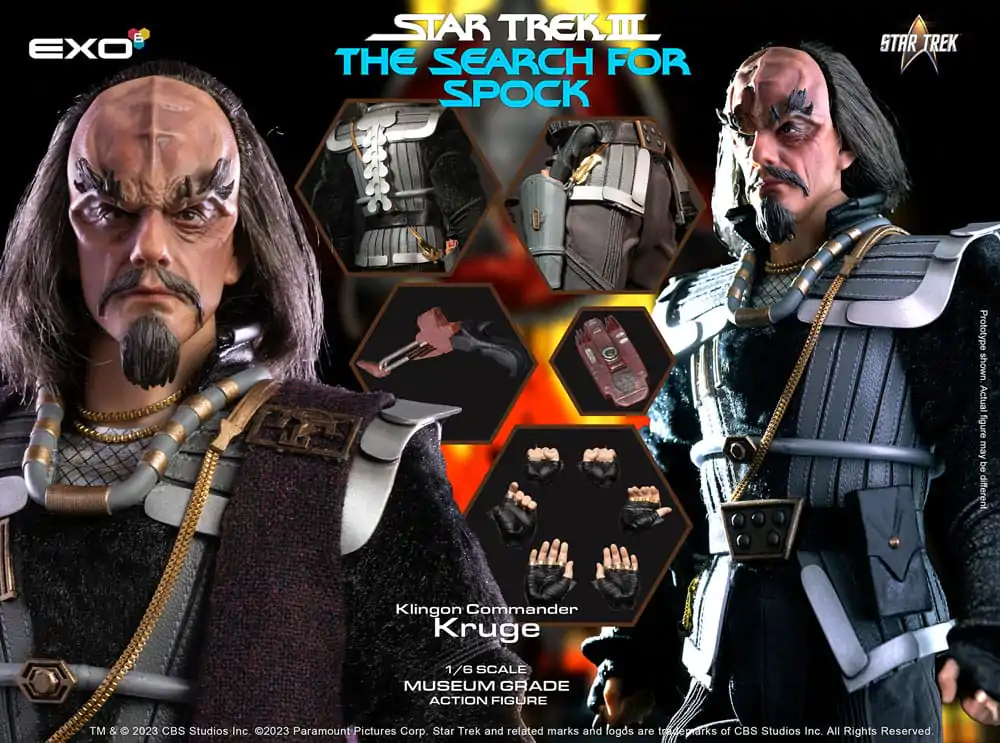 Star Trek: The Original Series Action Figure 1/6 Commander Kruge 32 cm akcijska figura fotografija izdelka