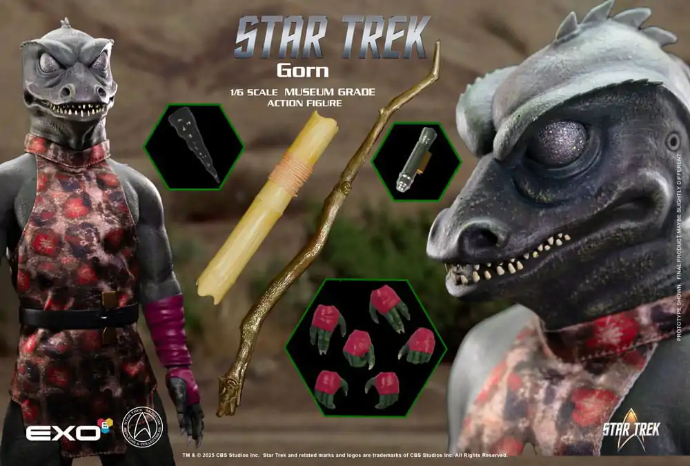 Star Trek: The Original Series Akcijska figura 1/6 Gorn 31 cm fotografija izdelka