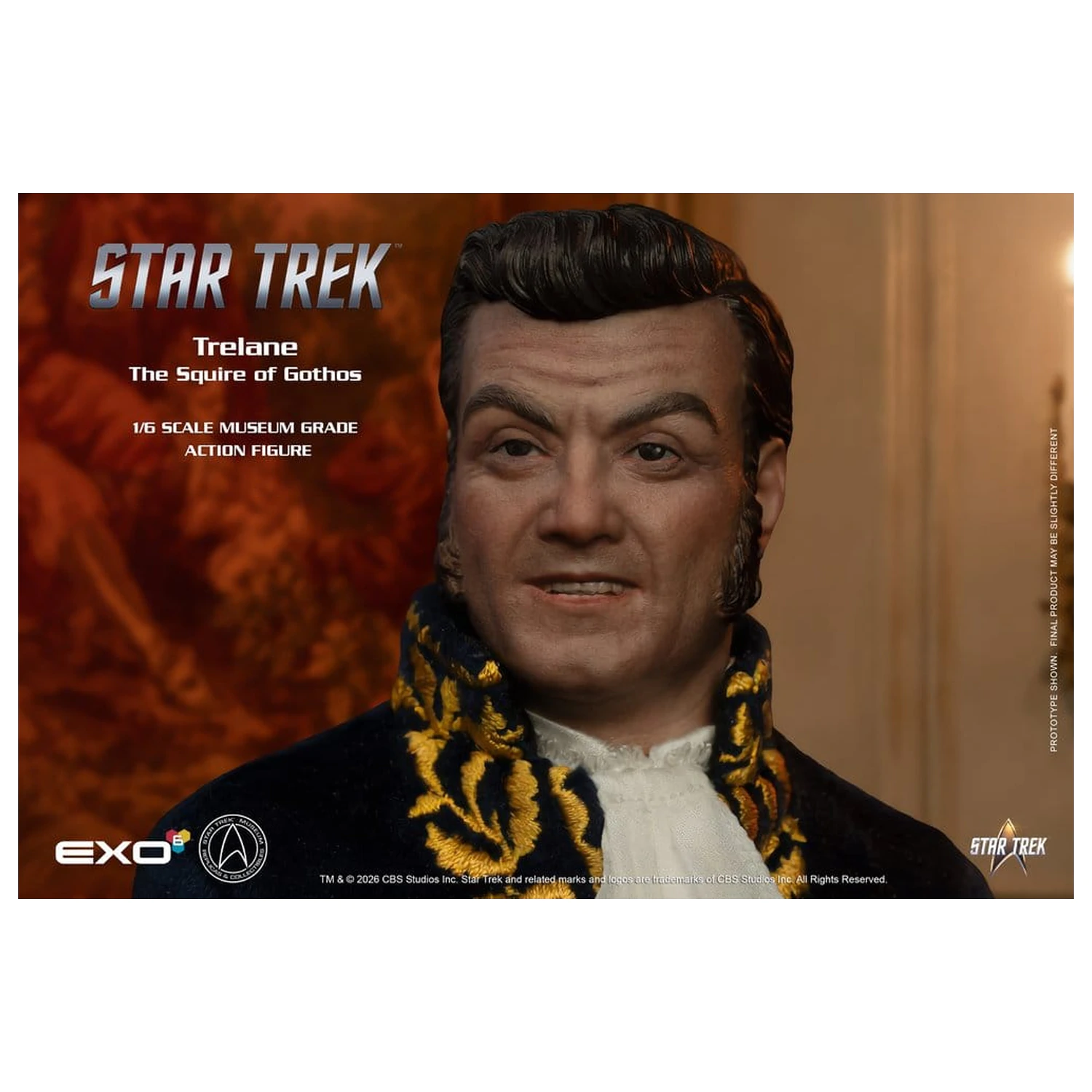 Star Trek: The Original Series Akcijska figura 1/6 Trelane, The Squire of Gothos 29 cm fotografija izdelka