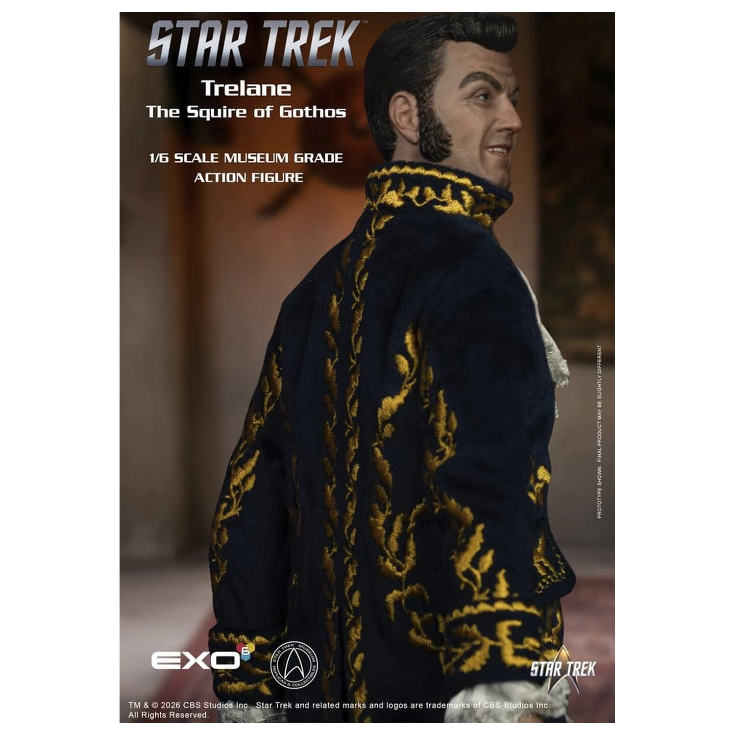 Star Trek: The Original Series Akcijska figura 1/6 Trelane, The Squire of Gothos 29 cm fotografija izdelka