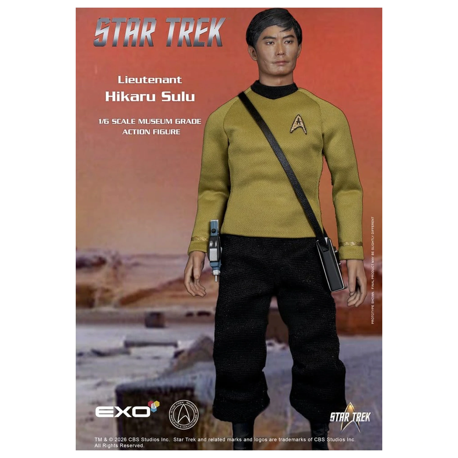 Star Trek: The Original Series zbirateljska figura 1/6 Lt. Sulu 30 cm fotografija izdelka
