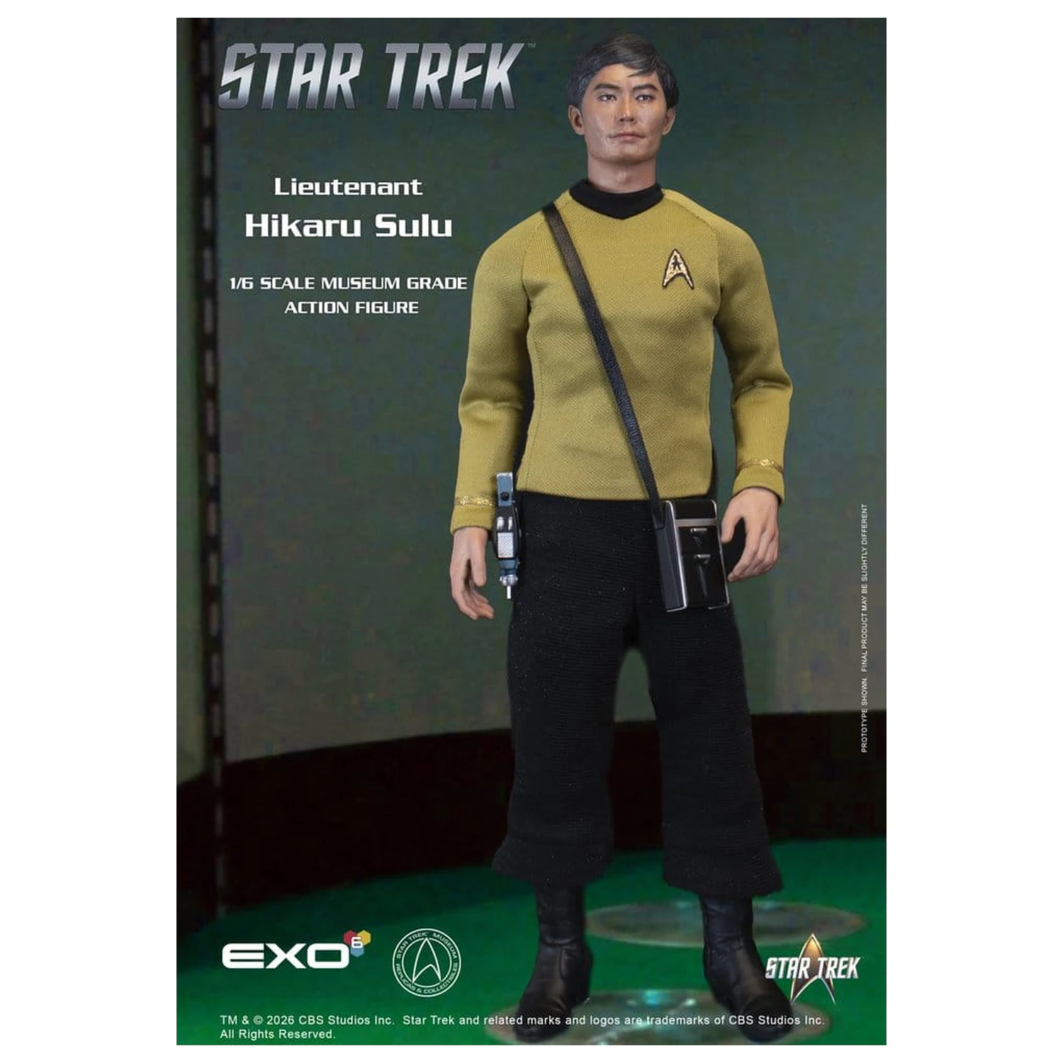 Star Trek: The Original Series zbirateljska figura 1/6 Lt. Sulu 30 cm fotografija izdelka