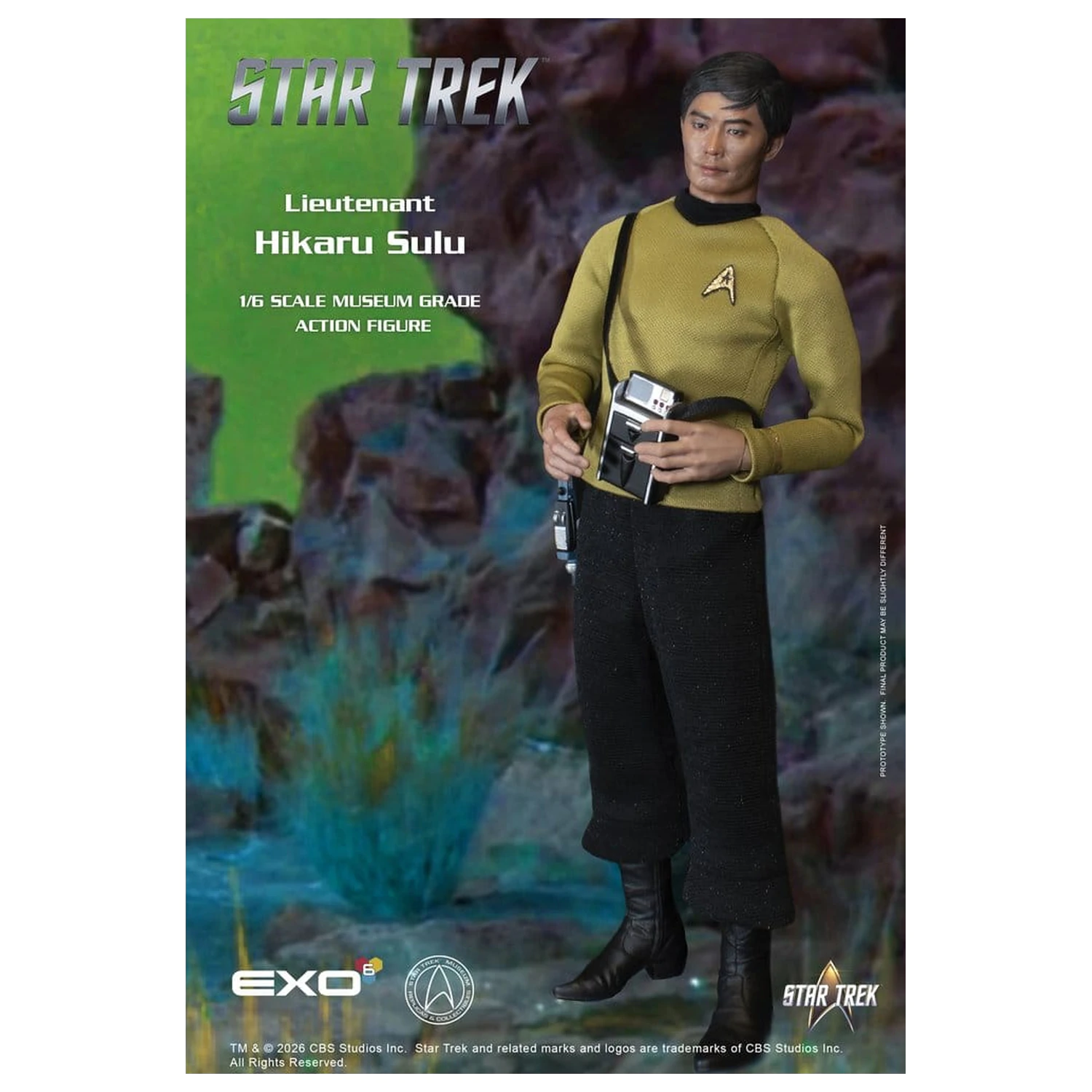 Star Trek: The Original Series zbirateljska figura 1/6 Lt. Sulu 30 cm fotografija izdelka