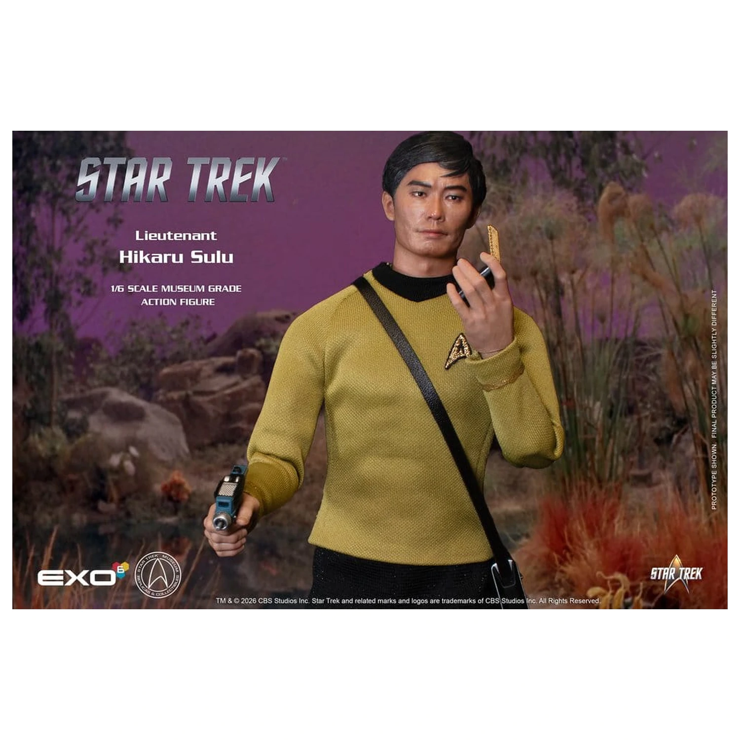 Star Trek: The Original Series zbirateljska figura 1/6 Lt. Sulu 30 cm fotografija izdelka