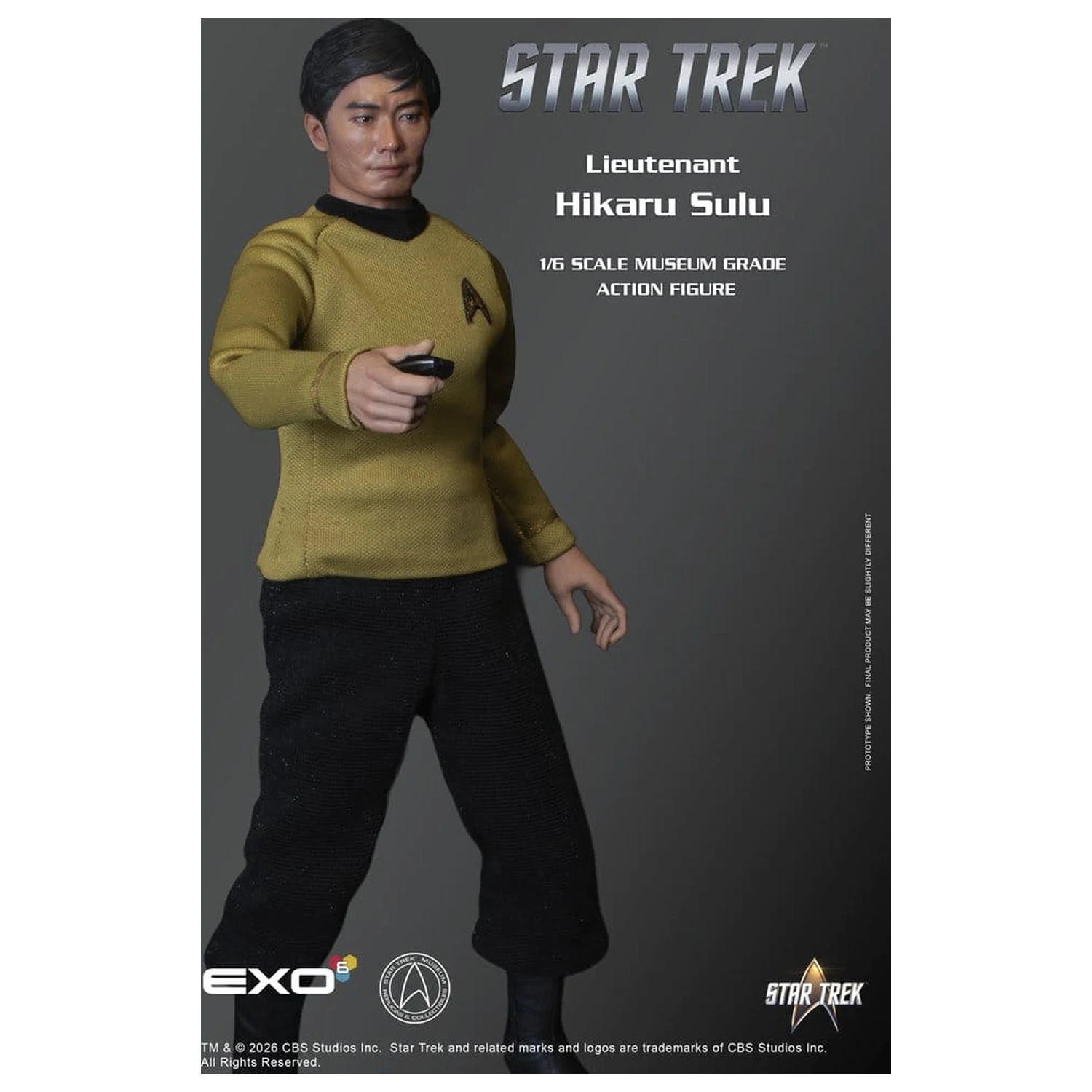 Star Trek: The Original Series zbirateljska figura 1/6 Lt. Sulu 30 cm fotografija izdelka