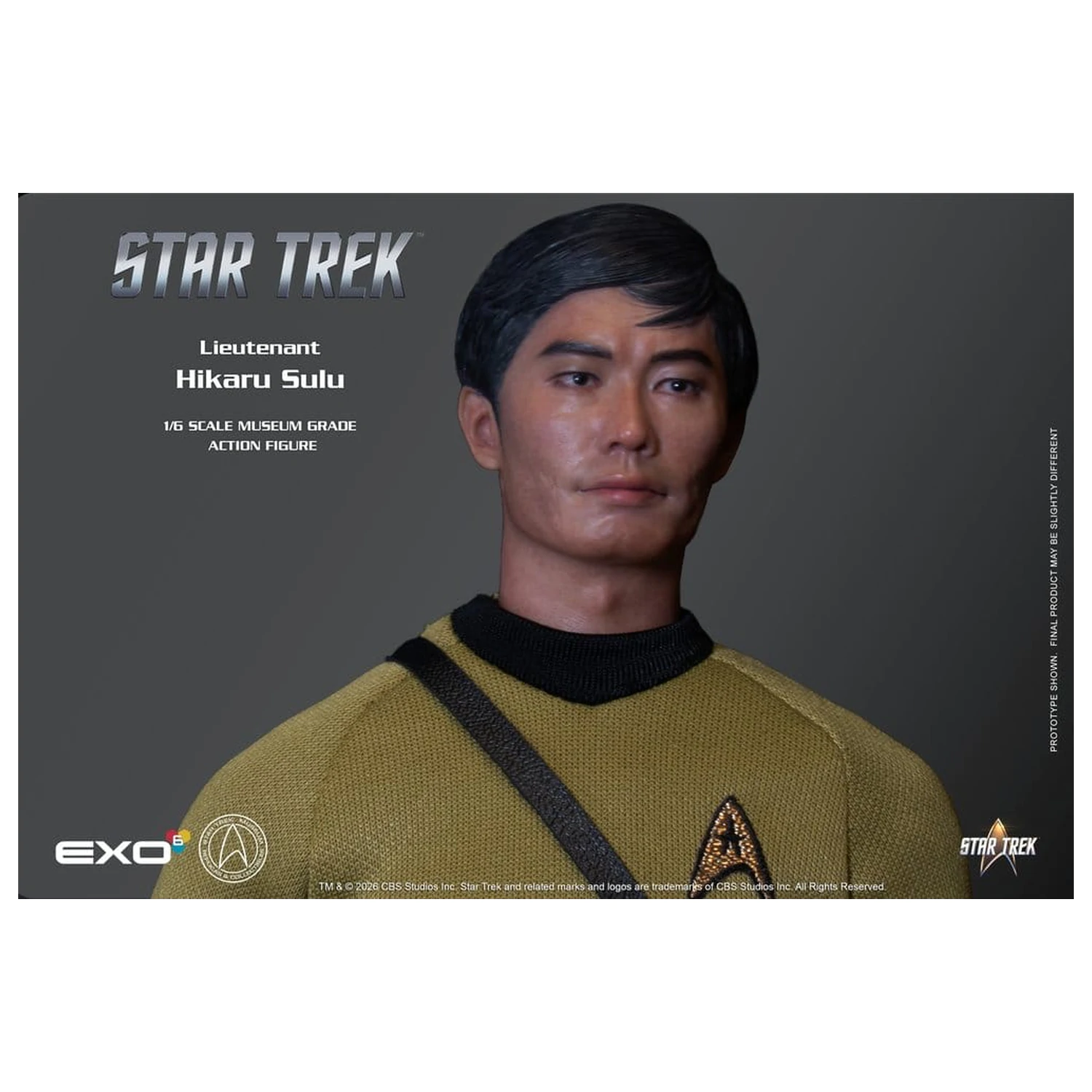 Star Trek: The Original Series zbirateljska figura 1/6 Lt. Sulu 30 cm fotografija izdelka