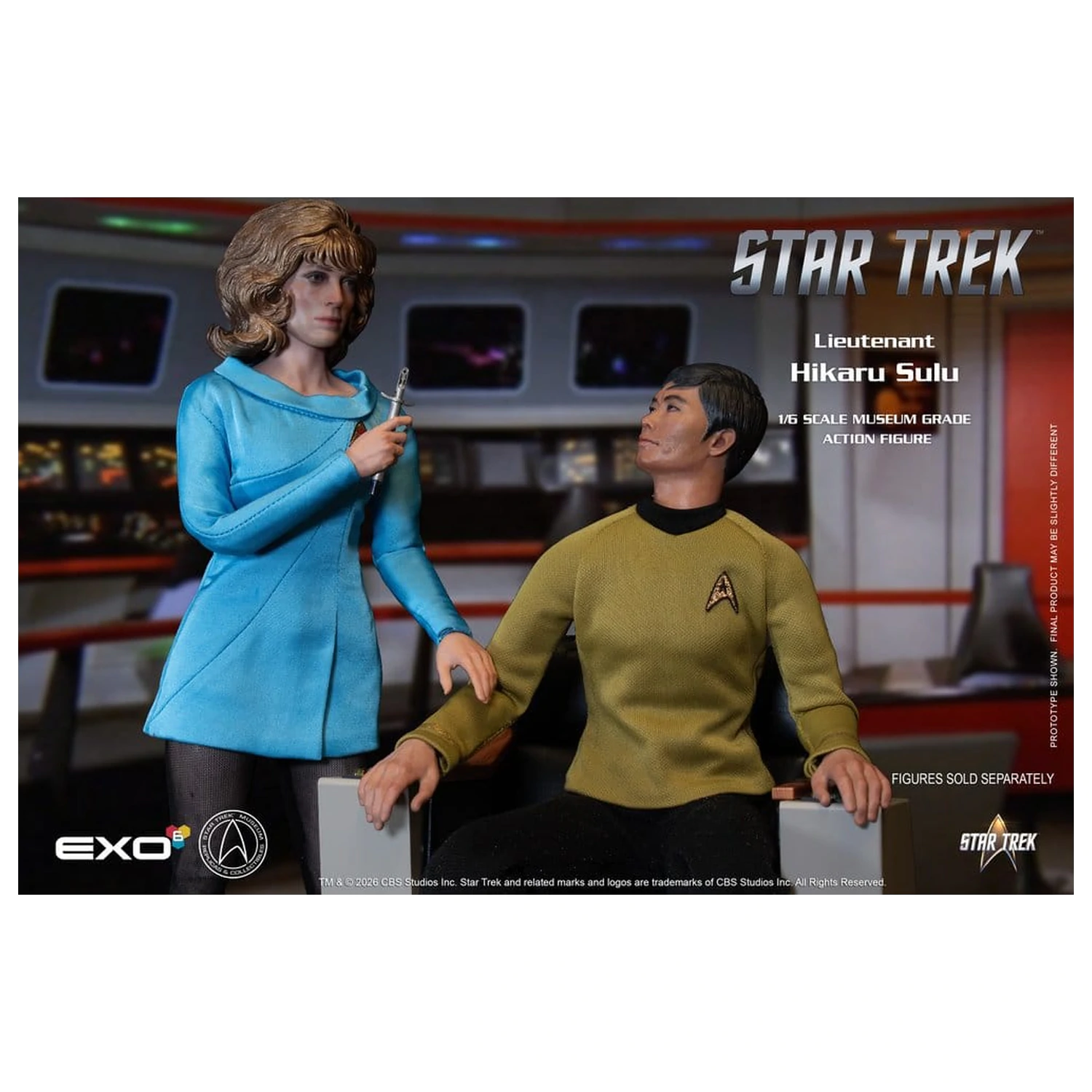 Star Trek: The Original Series zbirateljska figura 1/6 Lt. Sulu 30 cm fotografija izdelka