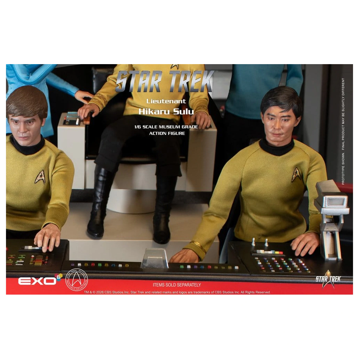 Star Trek: The Original Series zbirateljska figura 1/6 Lt. Sulu 30 cm fotografija izdelka