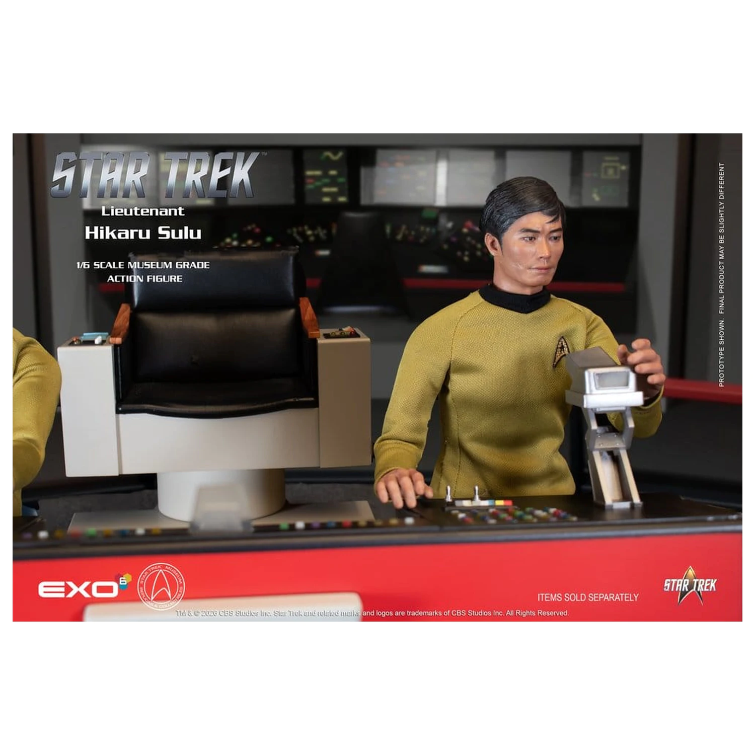 Star Trek: The Original Series zbirateljska figura 1/6 Lt. Sulu 30 cm fotografija izdelka