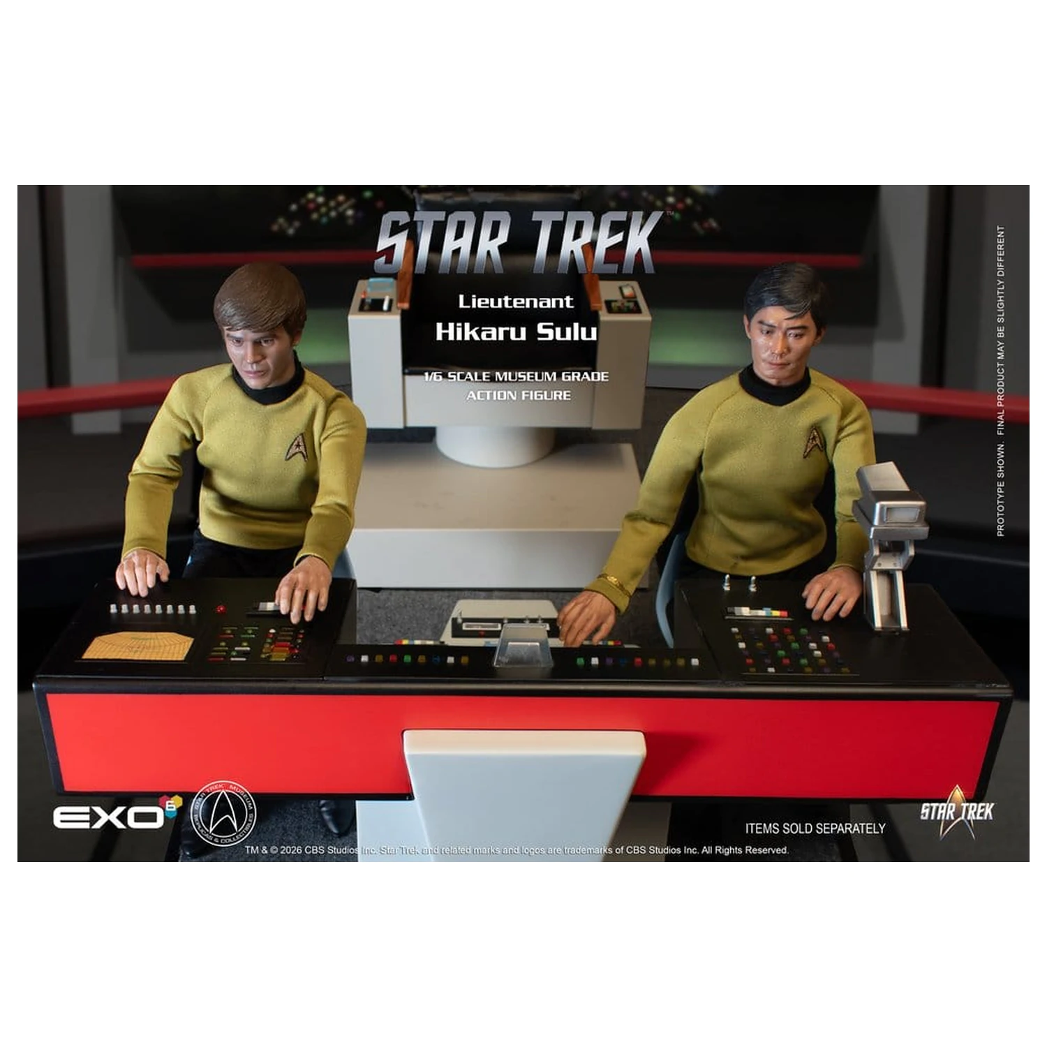 Star Trek: The Original Series zbirateljska figura 1/6 Lt. Sulu 30 cm fotografija izdelka