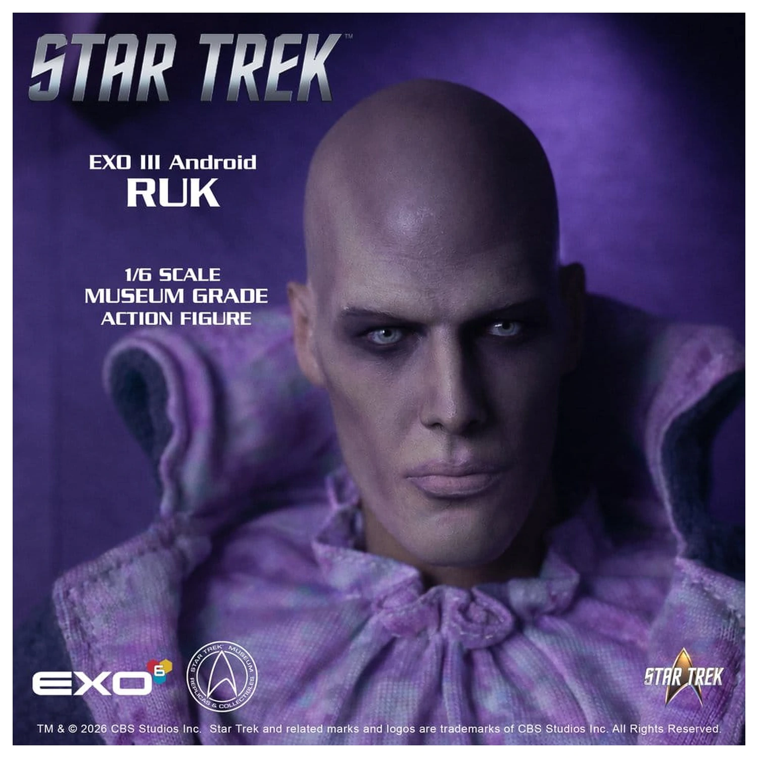 Star Trek: The Original Series akcijska figura 1/6 Ruk EXO III Android 33 cm fotografija izdelka