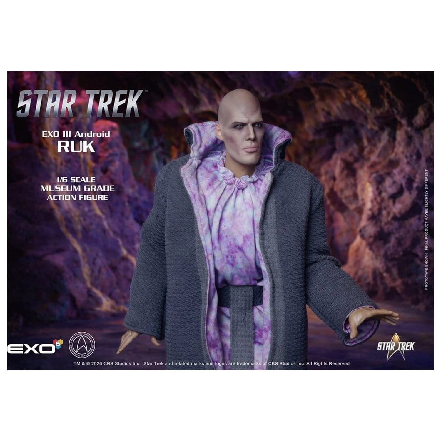 Star Trek: The Original Series akcijska figura 1/6 Ruk EXO III Android 33 cm fotografija izdelka