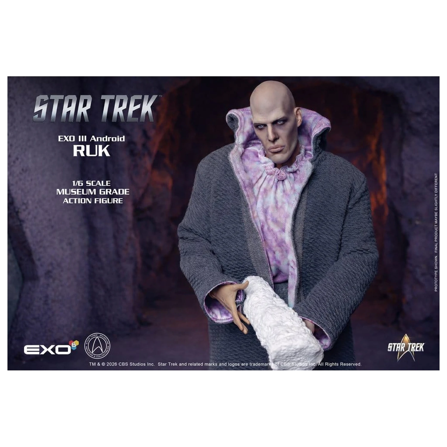Star Trek: The Original Series akcijska figura 1/6 Ruk EXO III Android 33 cm fotografija izdelka