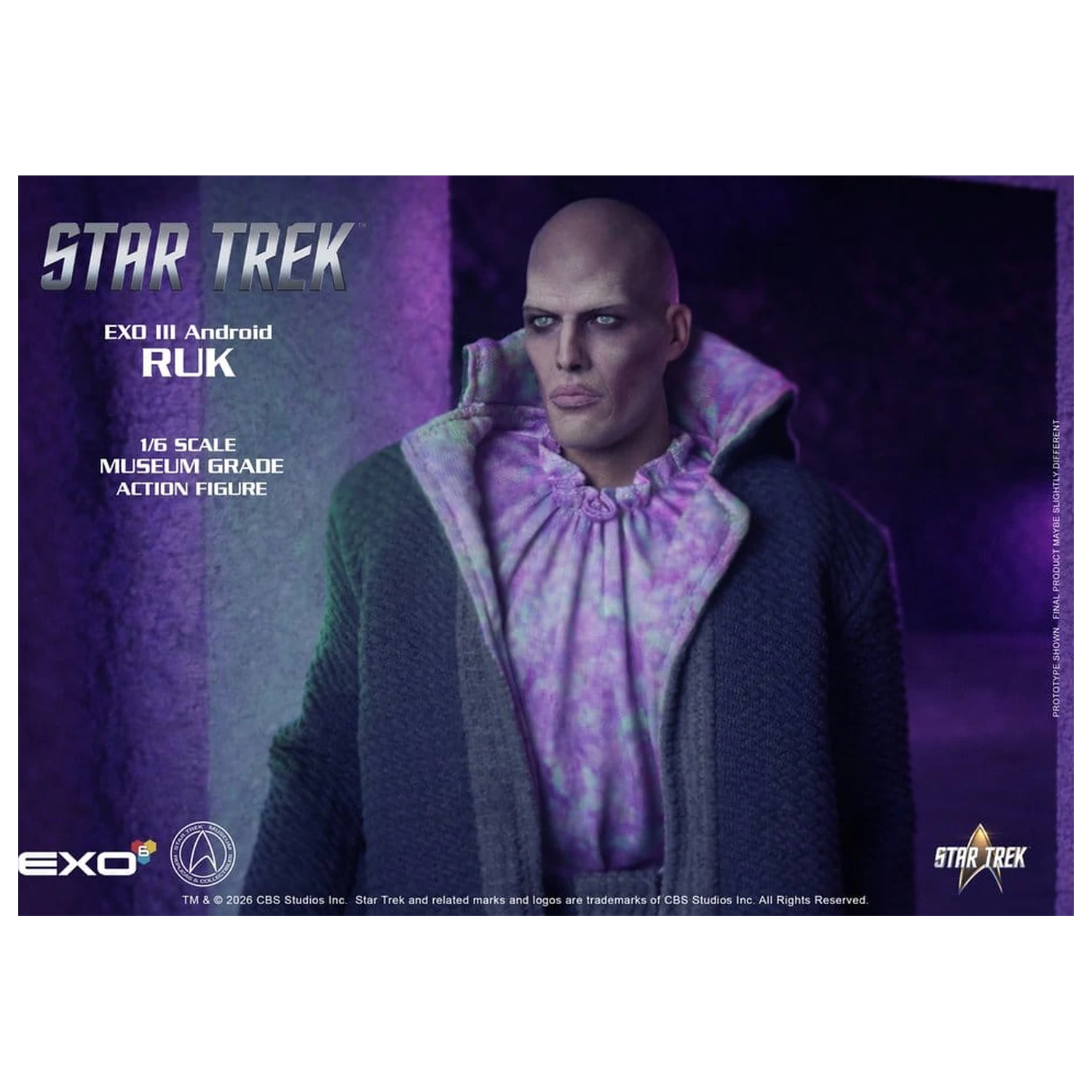 Star Trek: The Original Series akcijska figura 1/6 Ruk EXO III Android 33 cm fotografija izdelka