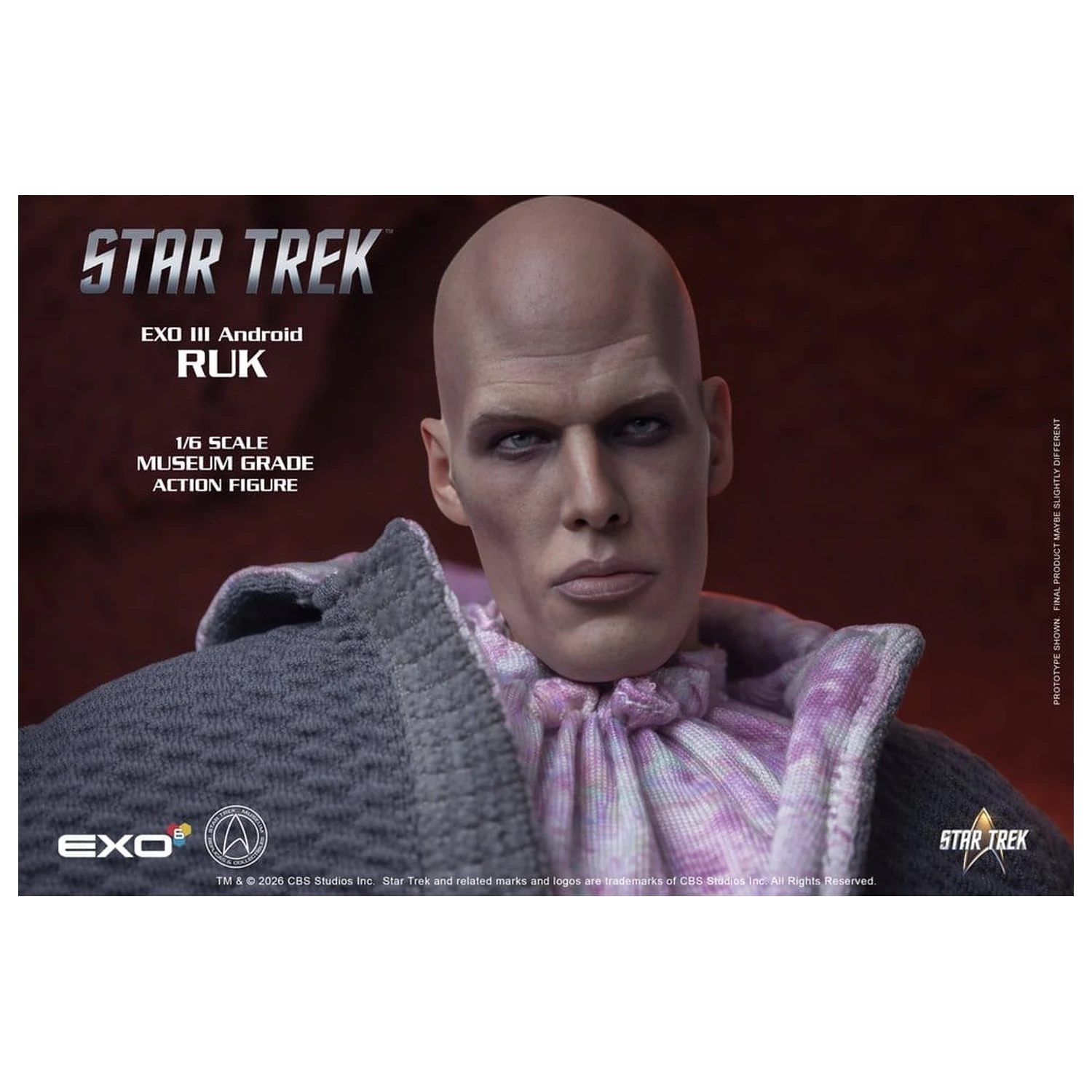 Star Trek: The Original Series akcijska figura 1/6 Ruk EXO III Android 33 cm fotografija izdelka
