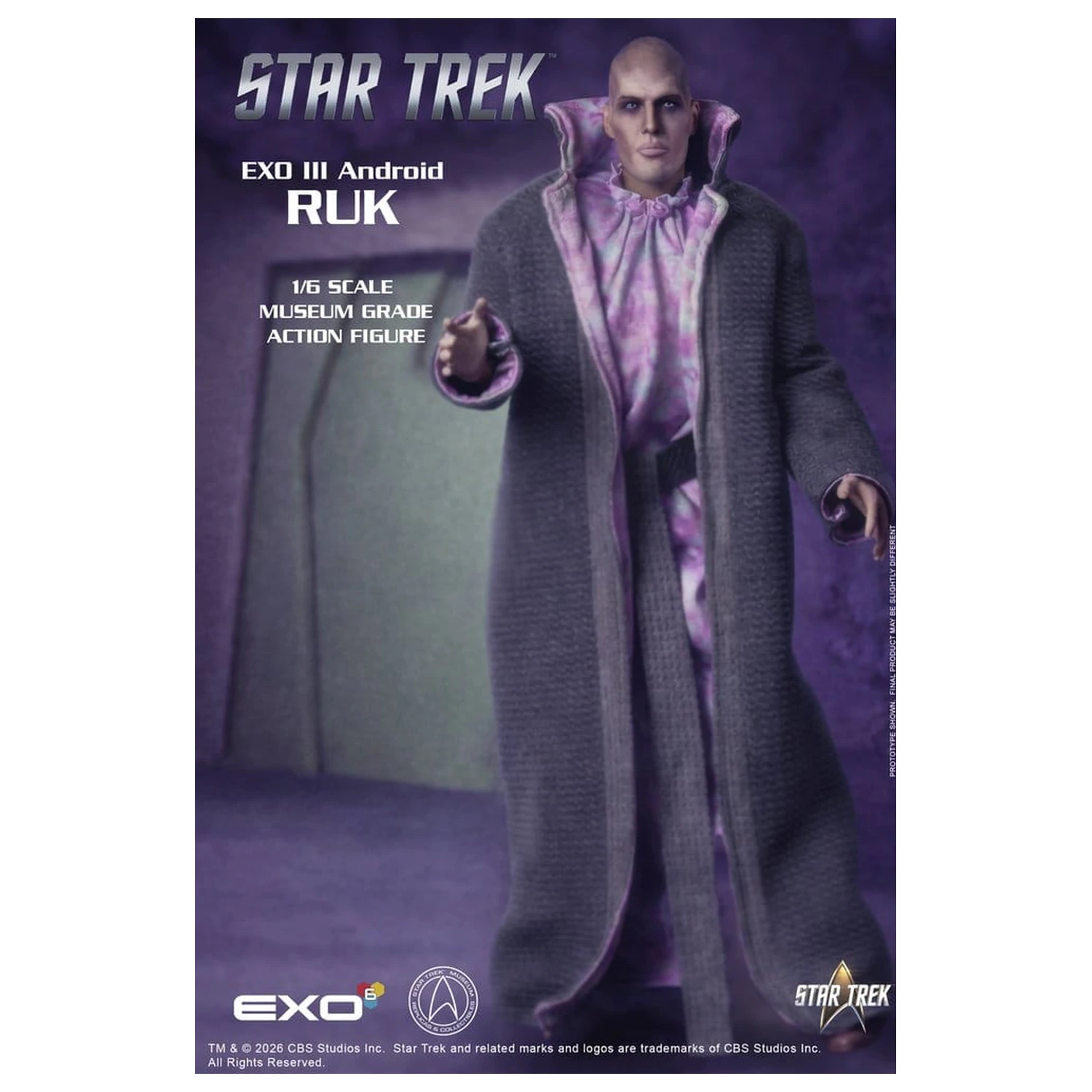 Star Trek: The Original Series akcijska figura 1/6 Ruk EXO III Android 33 cm fotografija izdelka
