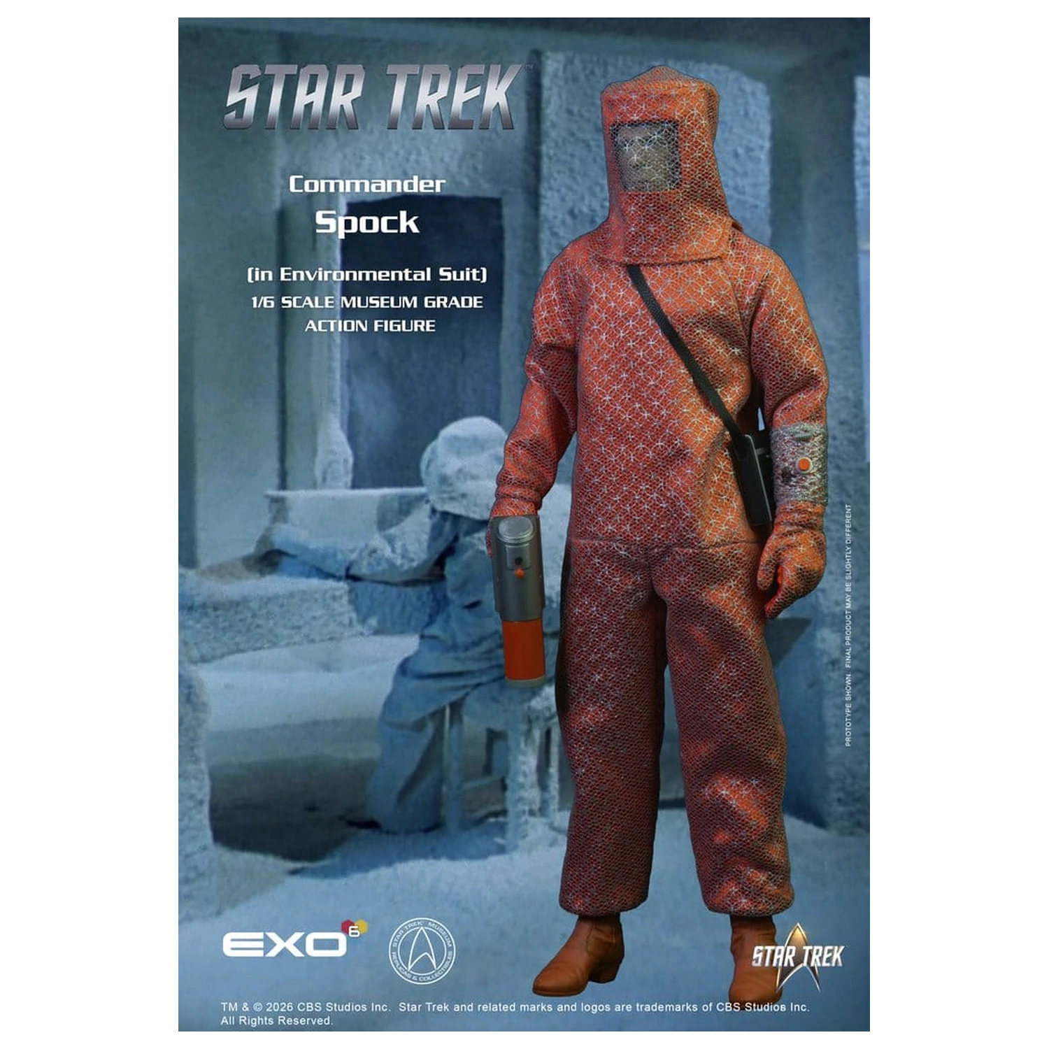 Star Trek: The Original Series akcijska figura 1/6 Spock (v okoljski obleki) 30 cm fotografija izdelka