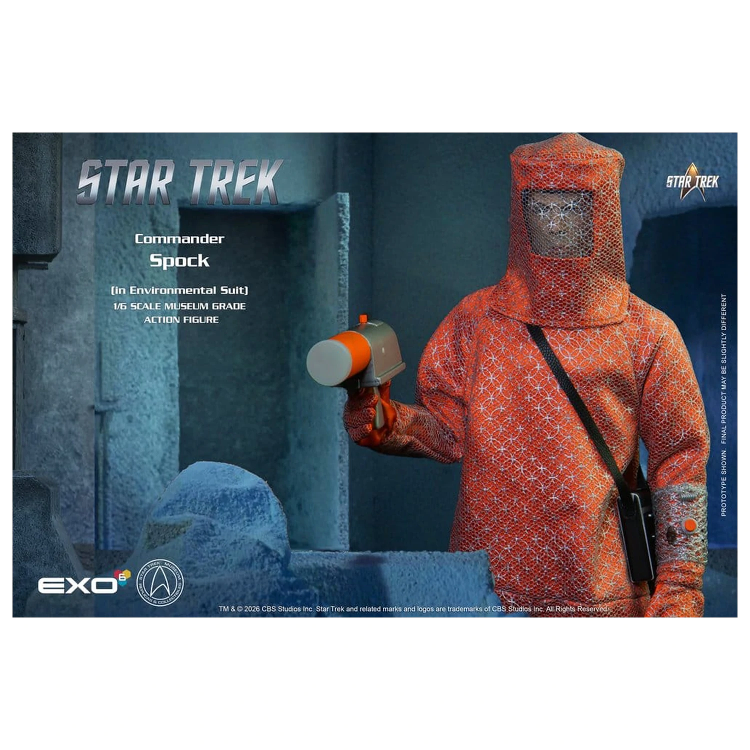 Star Trek: The Original Series akcijska figura 1/6 Spock (v okoljski obleki) 30 cm fotografija izdelka