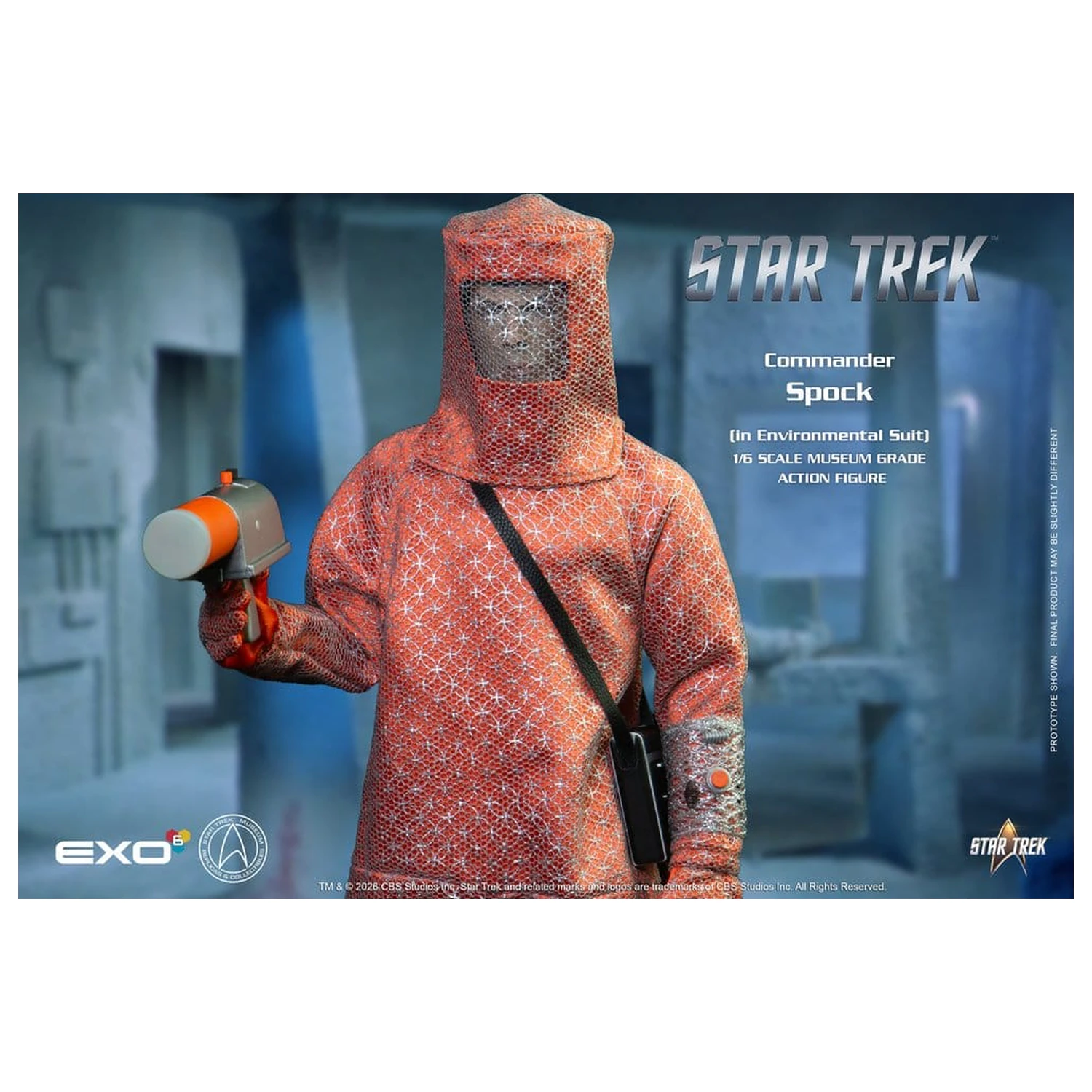 Star Trek: The Original Series akcijska figura 1/6 Spock (v okoljski obleki) 30 cm fotografija izdelka