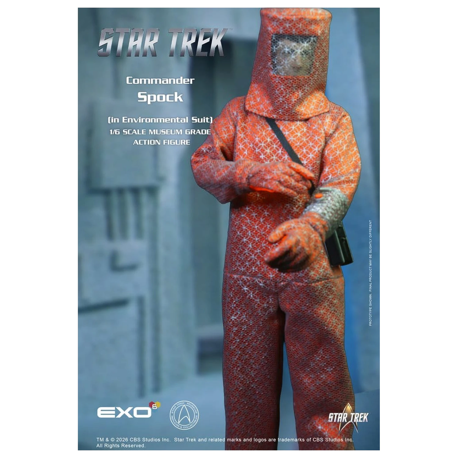 Star Trek: The Original Series akcijska figura 1/6 Spock (v okoljski obleki) 30 cm fotografija izdelka