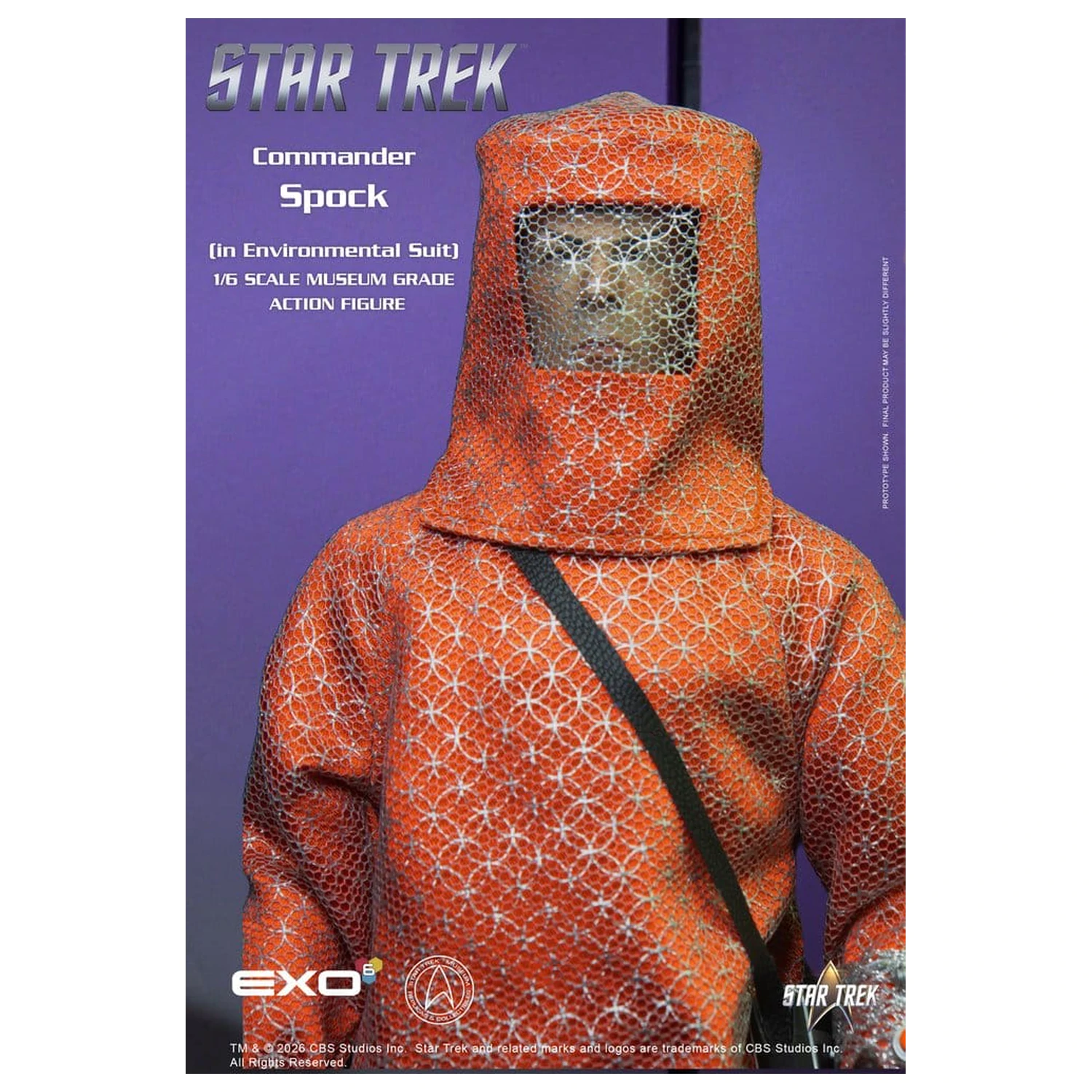 Star Trek: The Original Series akcijska figura 1/6 Spock (v okoljski obleki) 30 cm fotografija izdelka