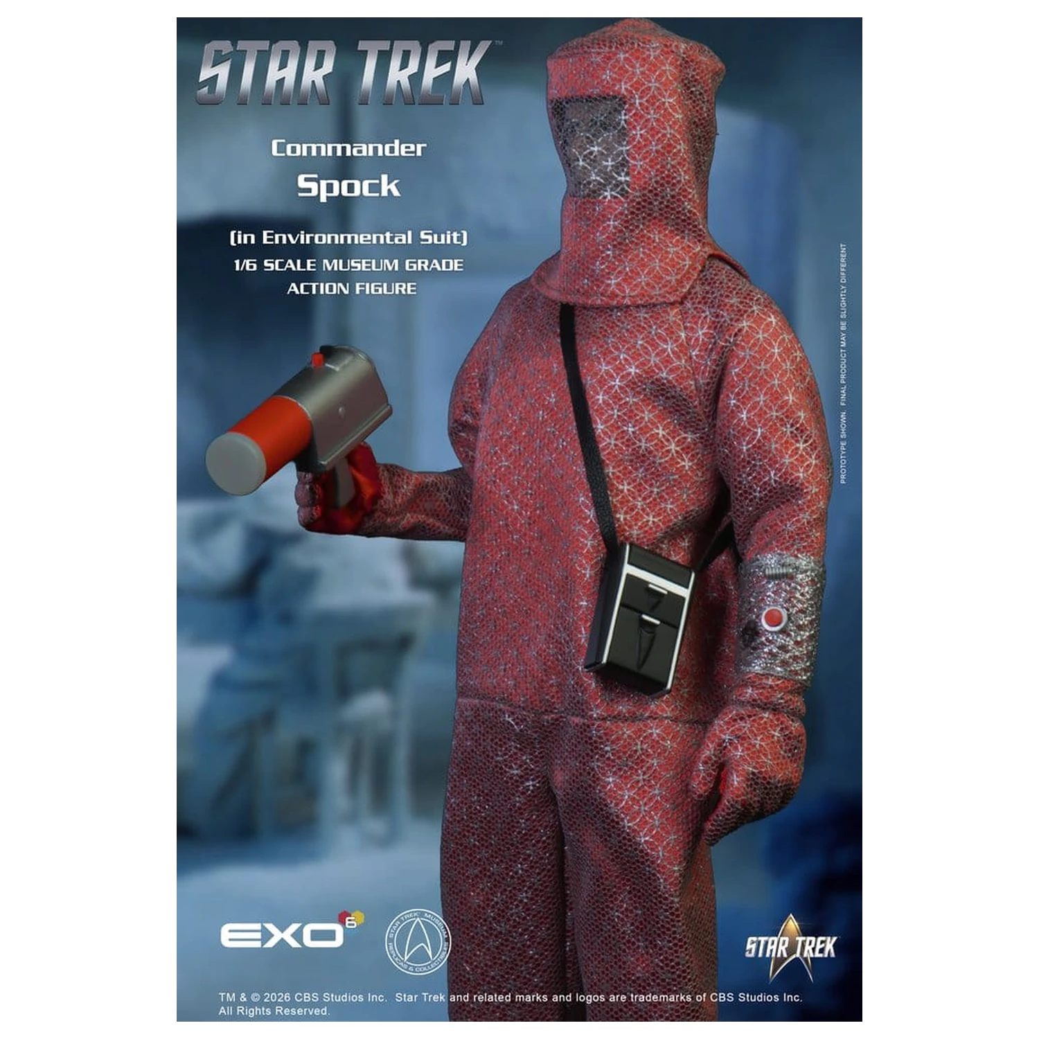 Star Trek: The Original Series akcijska figura 1/6 Spock (v okoljski obleki) 30 cm fotografija izdelka