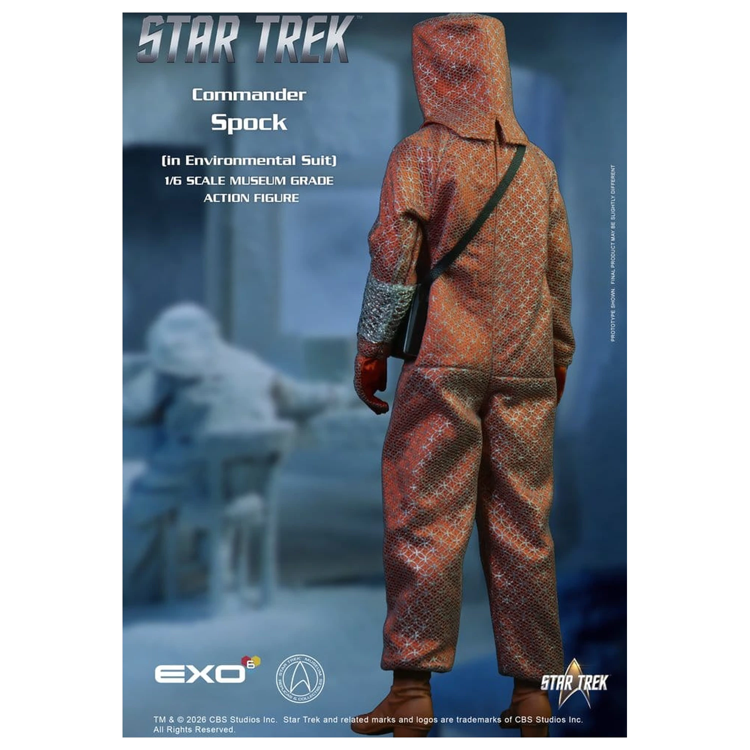 Star Trek: The Original Series akcijska figura 1/6 Spock (v okoljski obleki) 30 cm fotografija izdelka