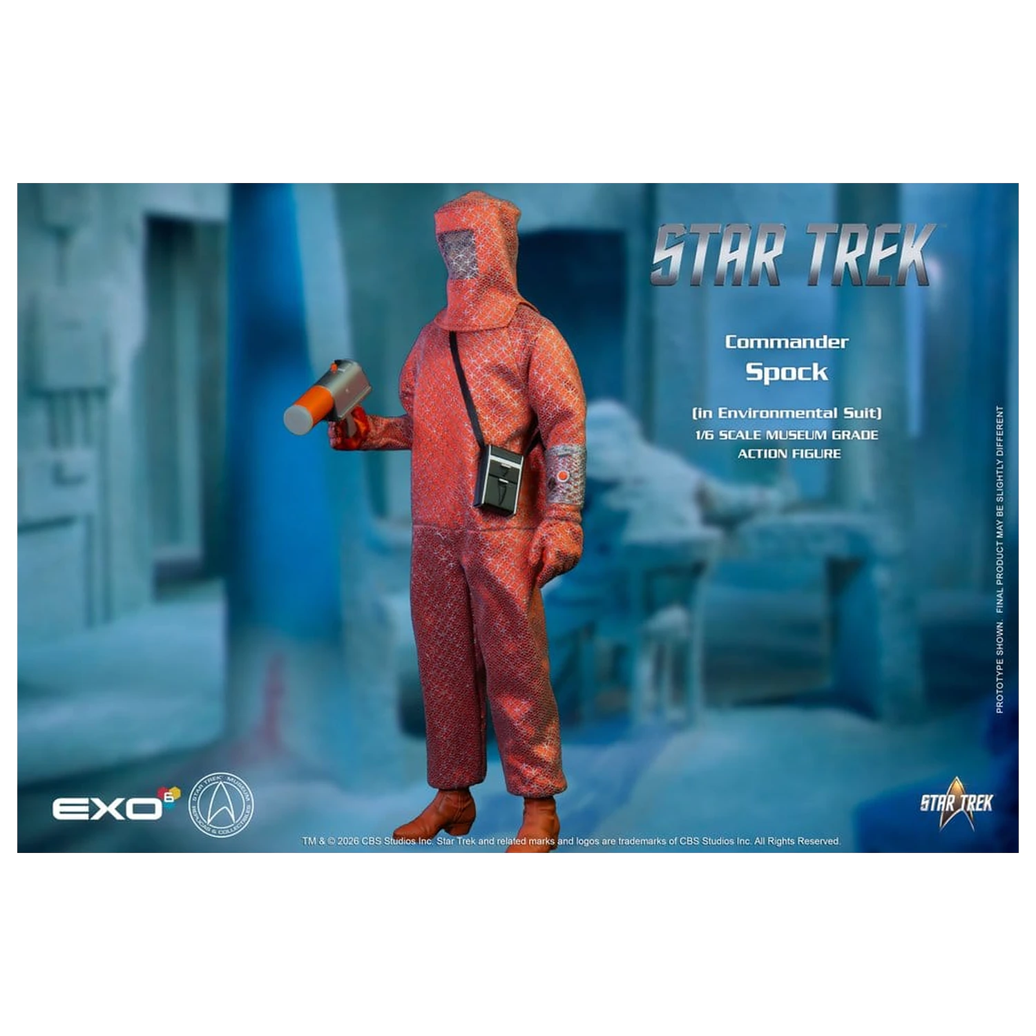 Star Trek: The Original Series akcijska figura 1/6 Spock (v okoljski obleki) 30 cm fotografija izdelka