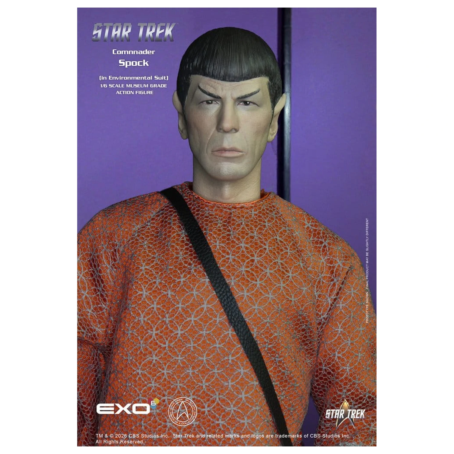 Star Trek: The Original Series akcijska figura 1/6 Spock (v okoljski obleki) 30 cm fotografija izdelka