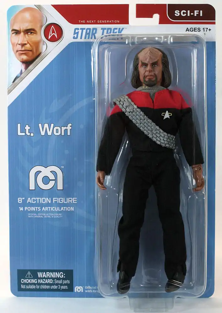 Star Trek TNG Akcijska figura Lt. Worf 20 cm fotografija izdelka