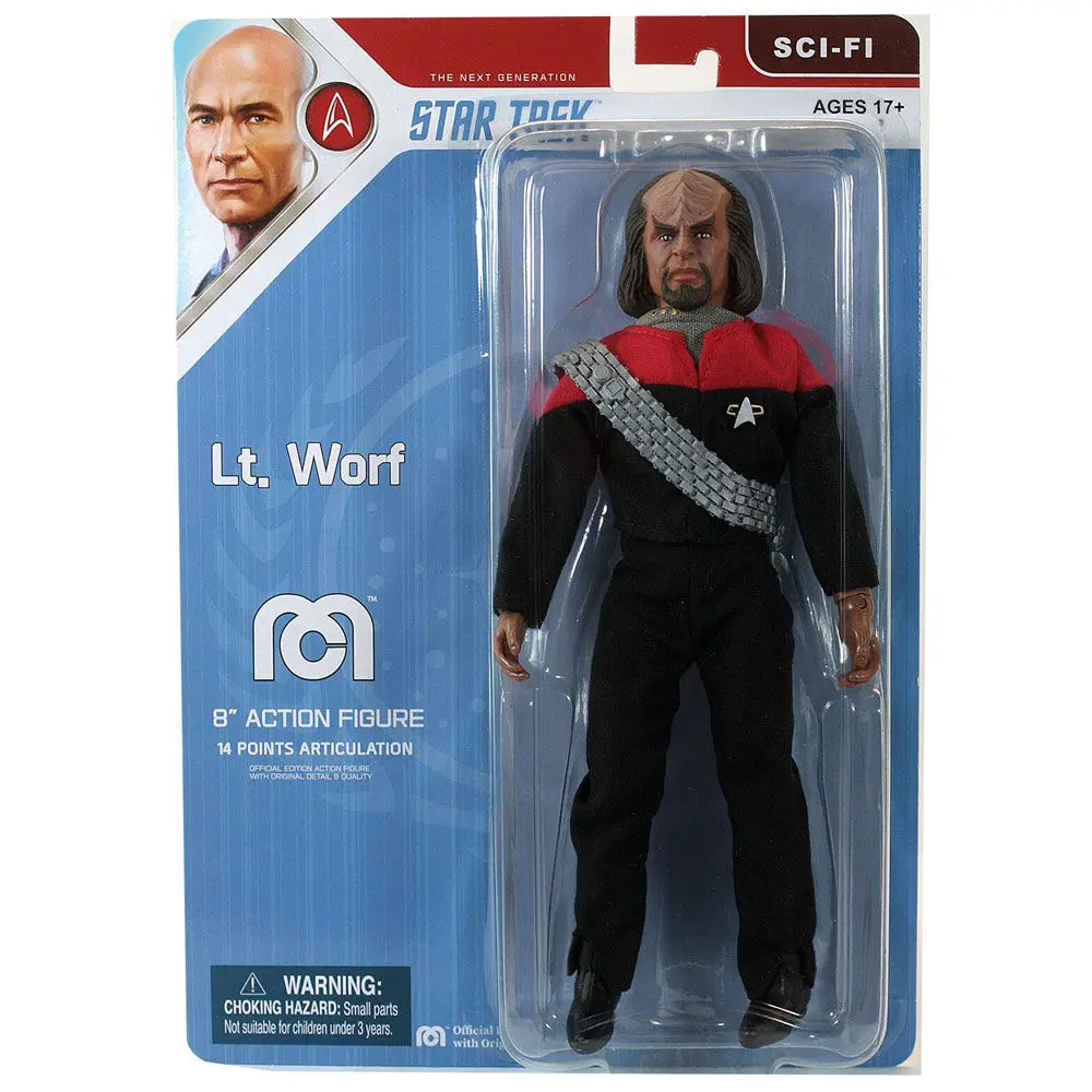 Star Trek TNG Action Figure Poročnik Worf Limited Edition 20 cm fotografija izdelka