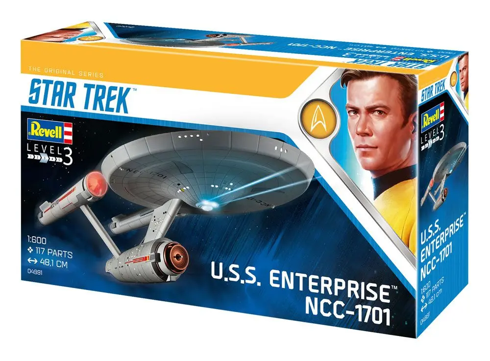 Star Trek TOS Model Set 1/600 U.S.S. Enterprise NCC-1701 48 cm fotografija izdelka