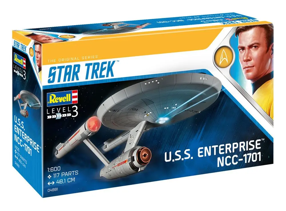 Star Trek TOS Model Set 1/600 U.S.S. Enterprise NCC-1701 48 cm fotografija izdelka