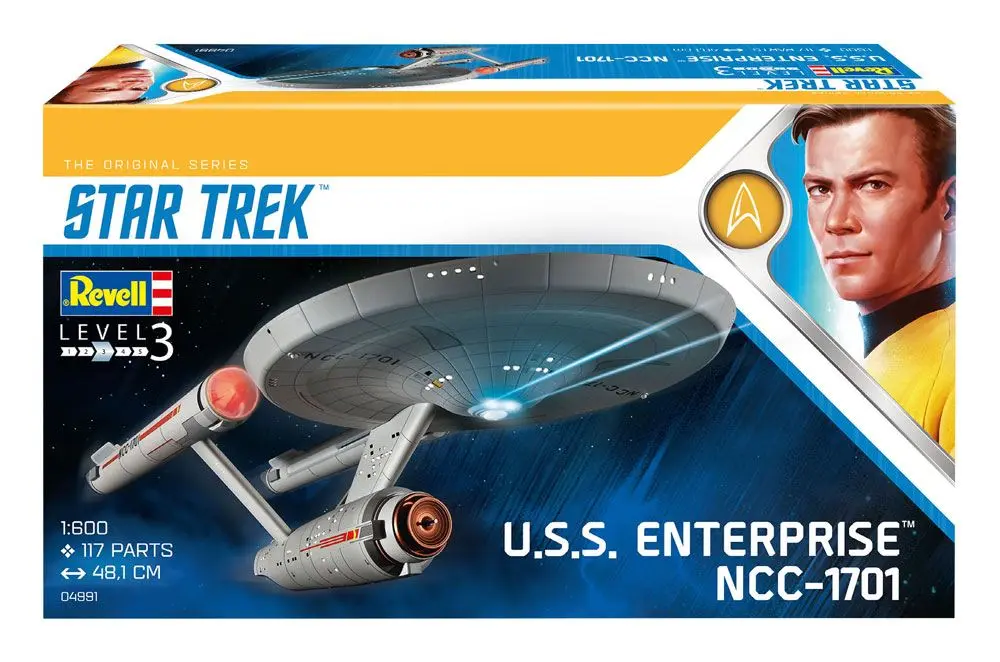 Star Trek TOS Model Set 1/600 U.S.S. Enterprise NCC-1701 48 cm fotografija izdelka