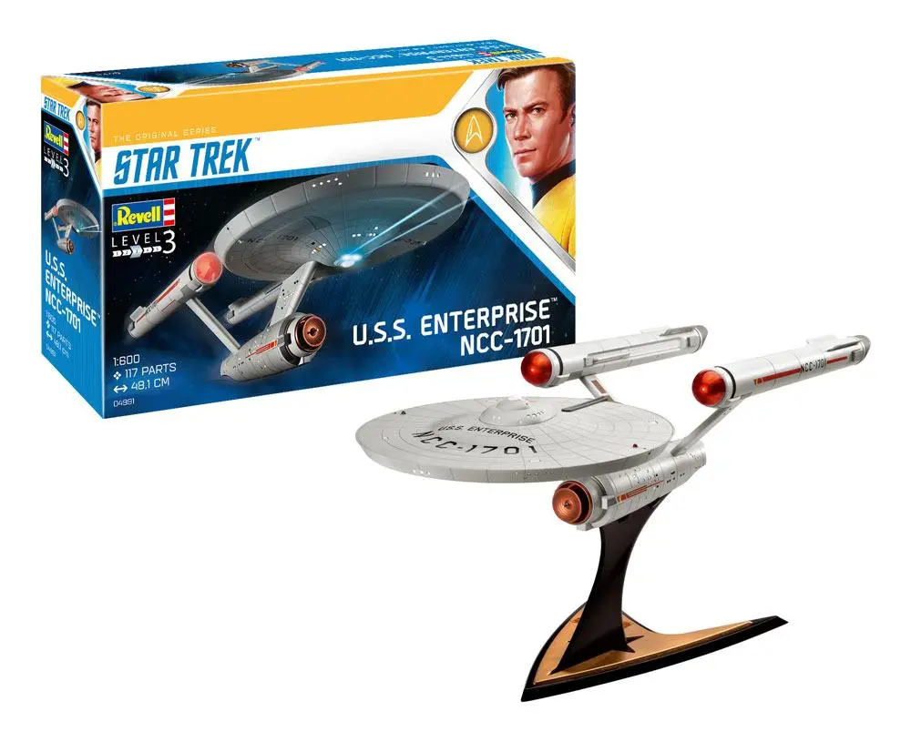 Star Trek TOS Model Set 1/600 U.S.S. Enterprise NCC-1701 48 cm fotografija izdelka