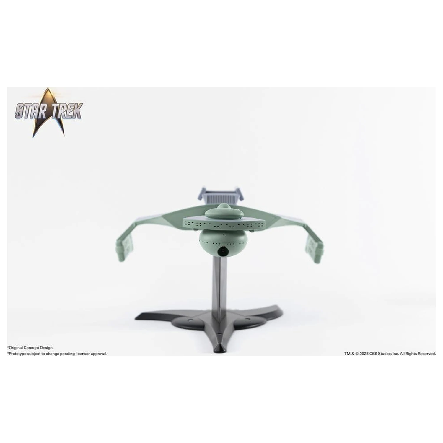 Star Trek TOS DieCast Replika 1/350 Klingon D7 Bojna križarka Originalni konceptni dizajn heo EU Ekskluzivno 66 cm fotografija izdelka
