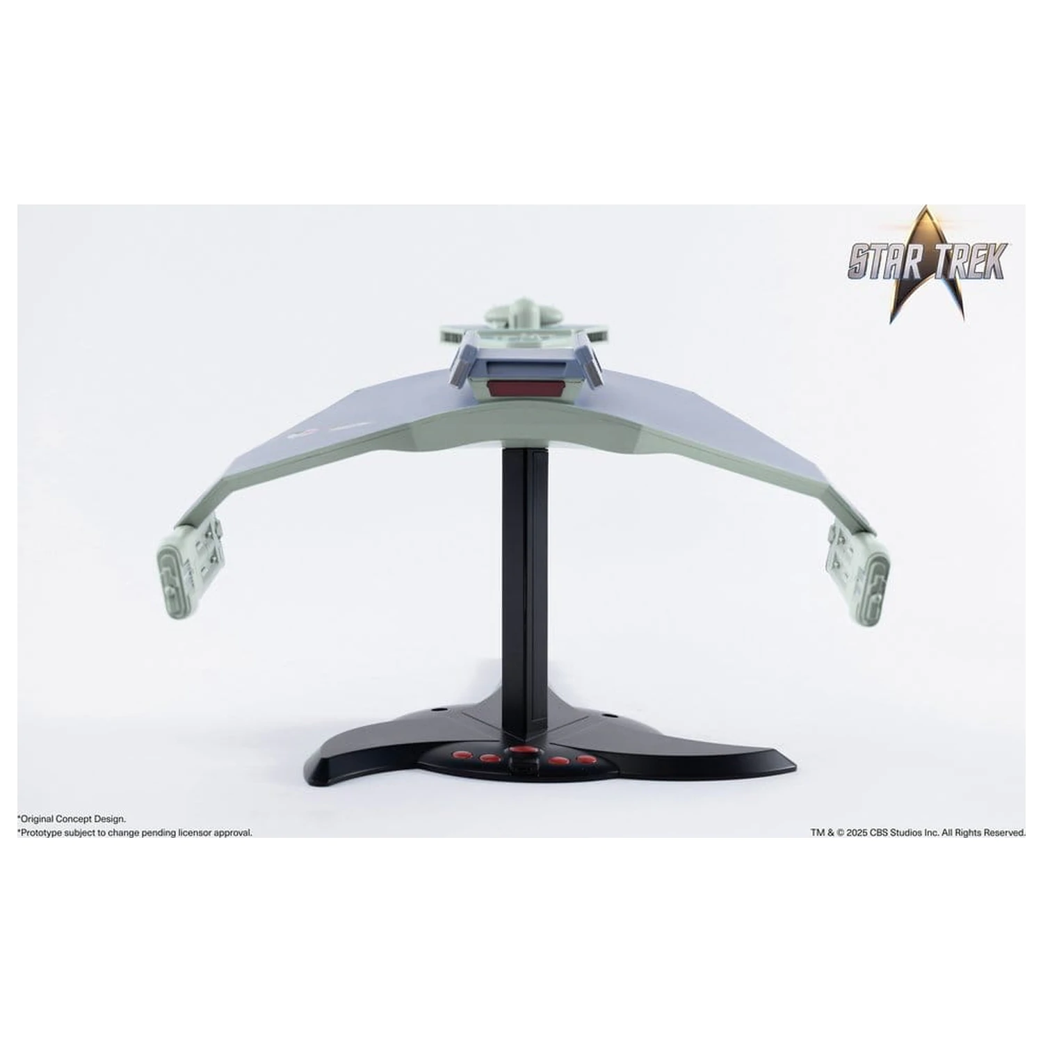 Star Trek TOS DieCast Replika 1/350 Klingon D7 Bojna križarka Originalni konceptni dizajn heo EU Ekskluzivno 66 cm fotografija izdelka