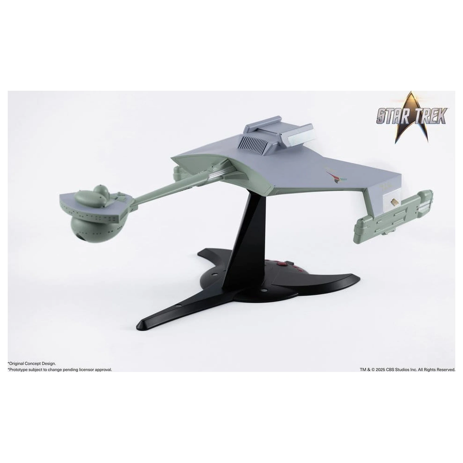 Star Trek TOS DieCast Replika 1/350 Klingon D7 Bojna križarka Originalni konceptni dizajn heo EU Ekskluzivno 66 cm fotografija izdelka