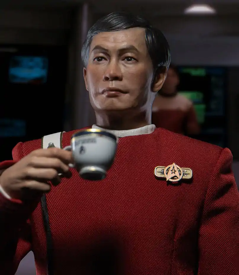 Star Trek VI: The Undiscovered Country Akcijska Figura 1/6 Captain Hikaru Sulu 28 cm fotografija izdelka