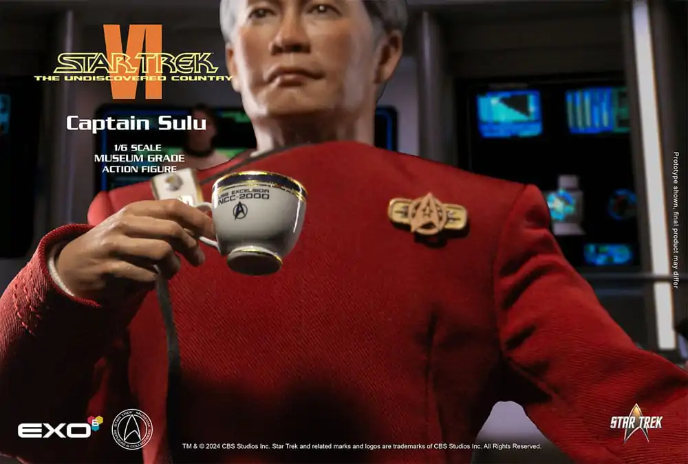 Star Trek VI: The Undiscovered Country Akcijska Figura 1/6 Captain Hikaru Sulu 28 cm fotografija izdelka