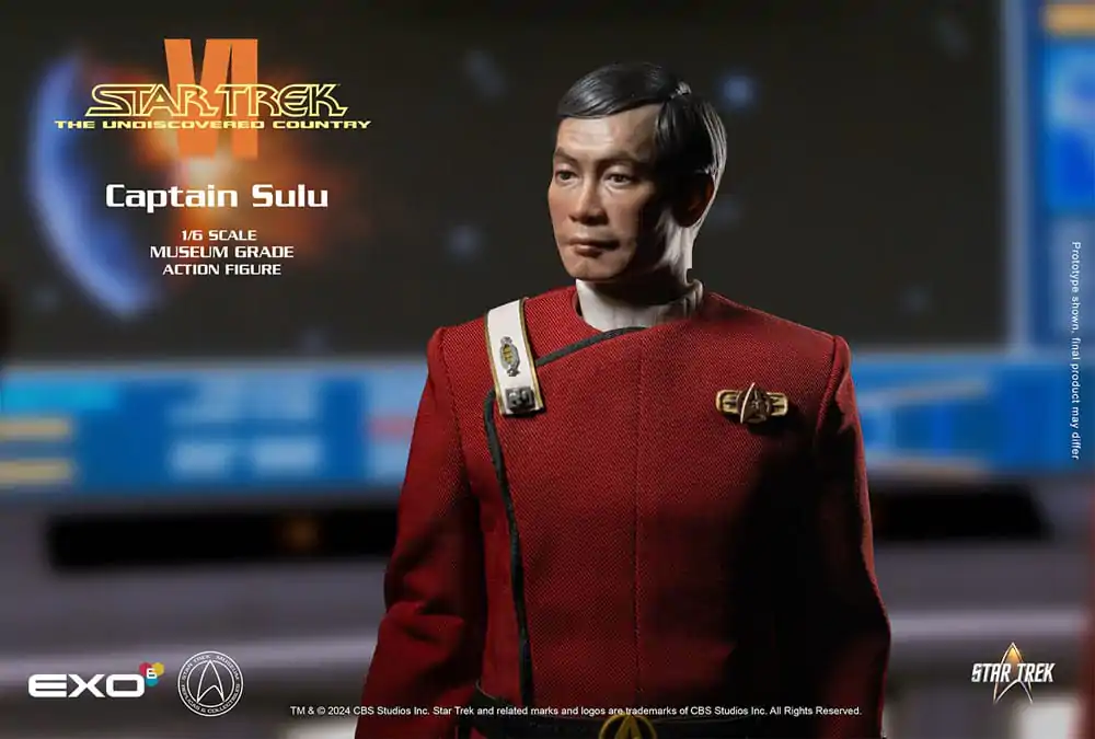 Star Trek VI: The Undiscovered Country Akcijska Figura 1/6 Captain Hikaru Sulu 28 cm fotografija izdelka