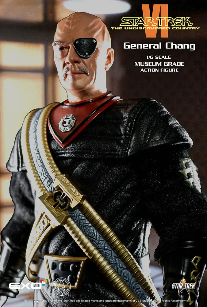 Star Trek VI: The Undiscovered Country akcijska figura 1/6 General Chang 30 cm fotografija izdelka