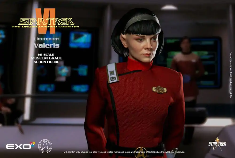 Star Trek VI: The Undiscovered Country akcijska figura 1/6 poročnica Valeris 28 cm fotografija izdelka