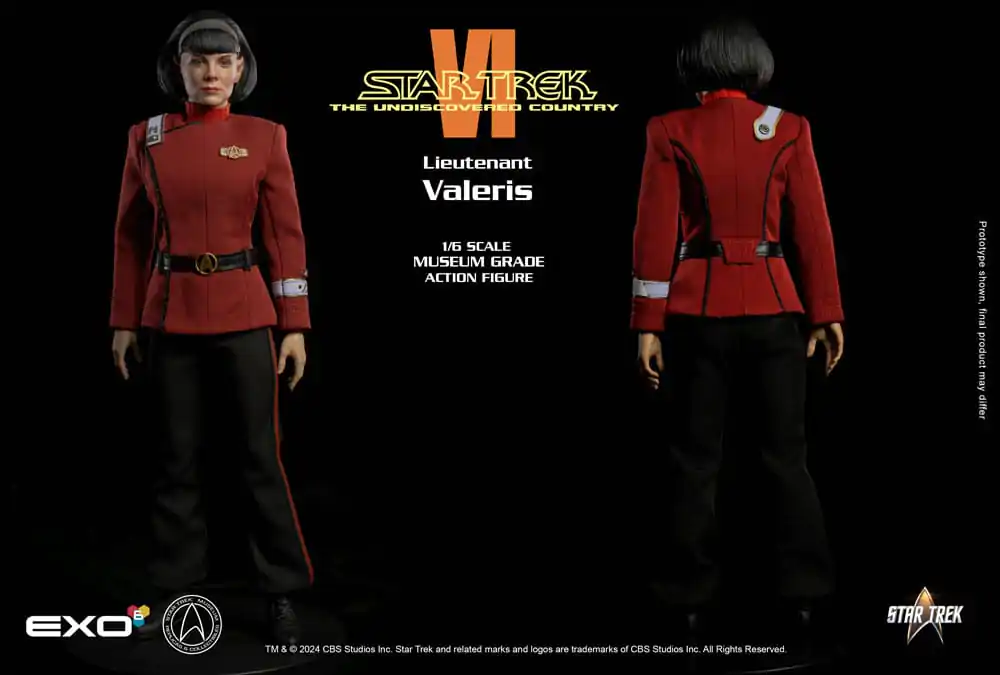 Star Trek VI: The Undiscovered Country akcijska figura 1/6 poročnica Valeris 28 cm fotografija izdelka