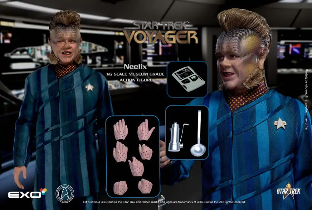 Star Trek: Voyager akcijska figura 1/6 Neelix 29 cm fotografija izdelka