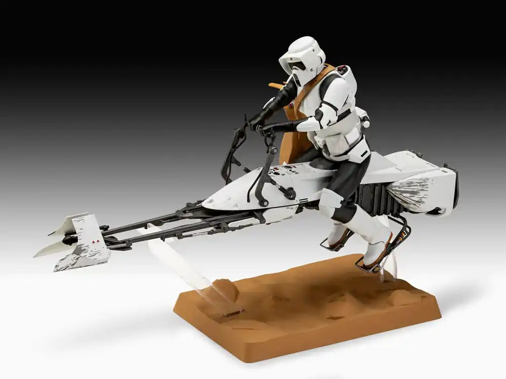 Star Wars Model Kit 1/12 Motorno kolo 26 cm fotografija izdelka