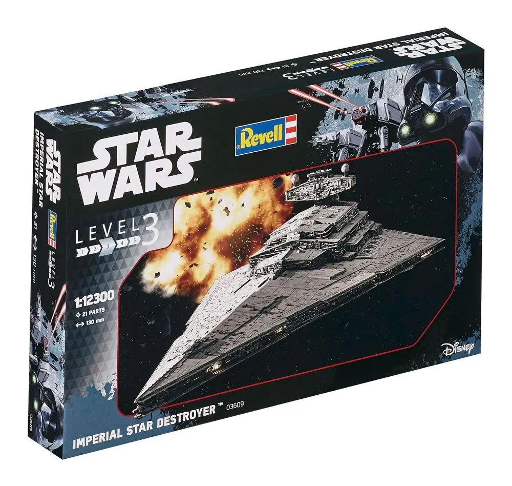 Star Wars Model Kit 1/12300 Imperial Star Destroyer 13 cmStar Wars maketa 1/12300 Imperial Star Destroyer 13 cm fotografija izdelka