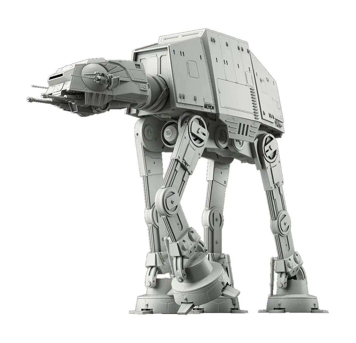 Star Wars plastični model komplet 1/144 AT-AT fotografija izdelka