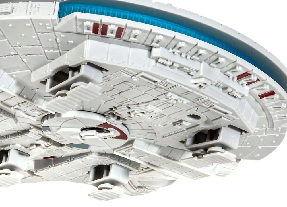 Star Wars Model Kit 1/164 Millennium Falcon 21 cm komplet modela fotografija izdelka